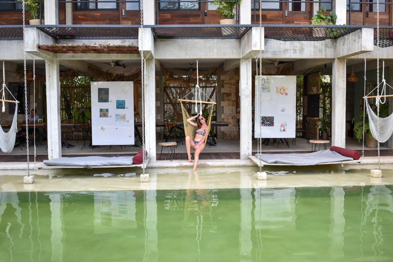 Hotel Makaaba Eco-Boutique Bacalar Eksteriør billede