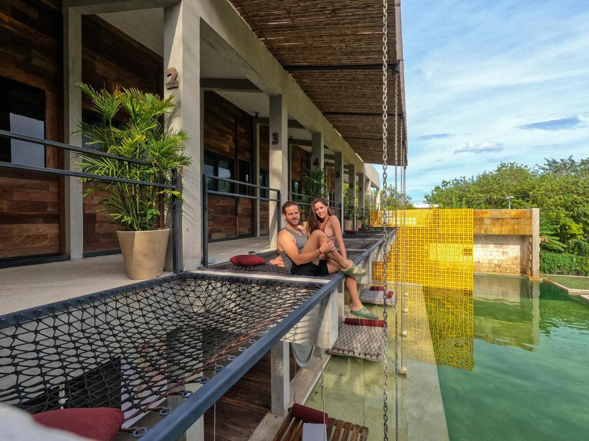 Hotel Makaaba Eco-Boutique Bacalar Eksteriør billede