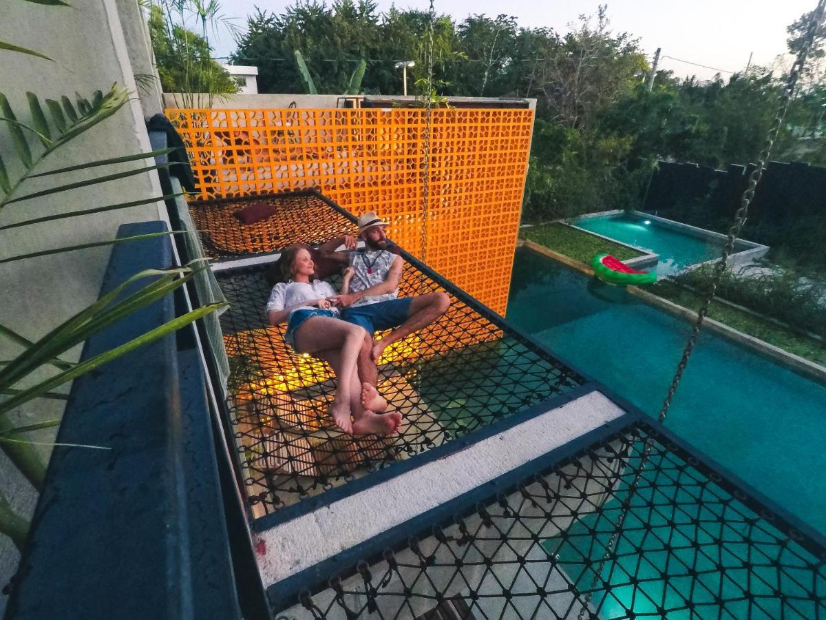 Hotel Makaaba Eco-Boutique Bacalar Eksteriør billede The "Sky Lounge"